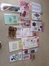 Stamping Bundle - 18 Stamps,  Phil Martin, Chloe, Woodware, Honeydoo.
