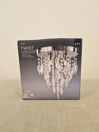 Next chrome twist light - chrome,