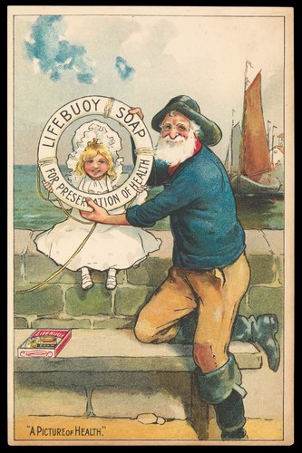 Lifebuoy soap 1895 advert - 1895,
