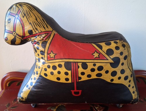 Antique oilcloth ride - antique,