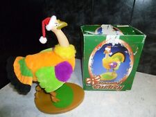 VINTAGE DANCING MUSICAL TURKEY ON STAND TIME 4 TOYS HALSALL WORKING VGC BOXED