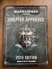 Games Workshop Warhammer 40,000 8th edition  Chapter Approved 2018 Edition