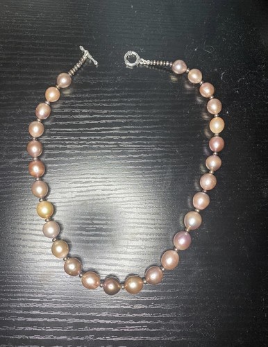 Purple saltwater pearls - purple,