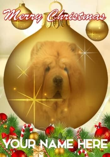 Chow dog - dog, bauble