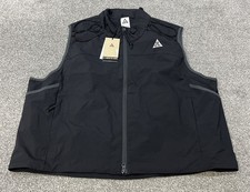 Men’s Nike ACG Death Bloom Utility Vest Outdoor Nylon Gilet Jacket - Black - (L)