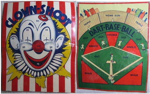 Vintage 1950 clown - 1950's, clown-shoot