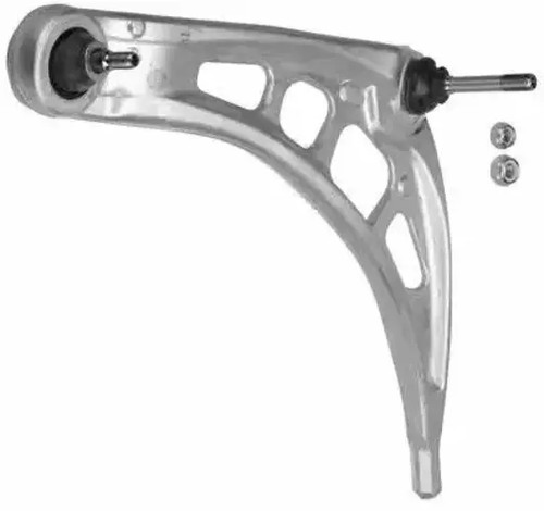 Wishbone front axle control - front,