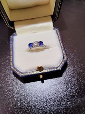 Platinum Sapphire and Diamond