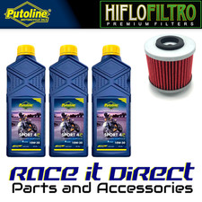 Oil & Filter Kit for Yamaha XV535 S Virago 1996-1997 Putoline & Hiflo