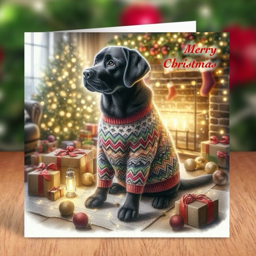 Black labrador dog - black,
