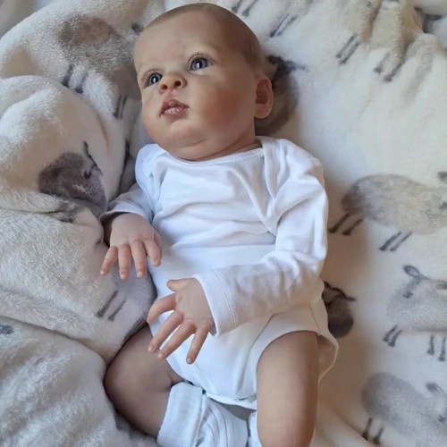 Reborn baby doll boy - reborn, 19"