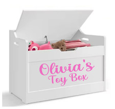 Personalised toy box vinyl - toy,