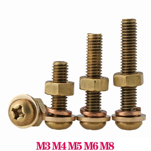 Solid brass phillips - brass,