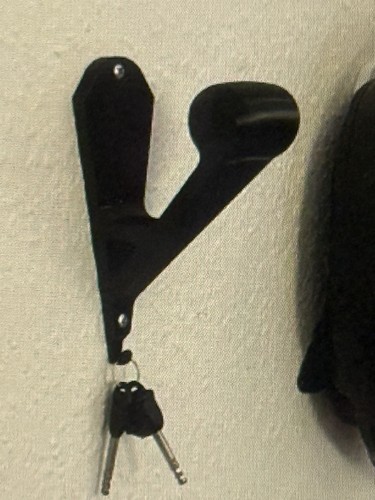 Motorcycle helmet wall hook - motorcycle,