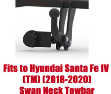 Swan neck tow bar for - neck,