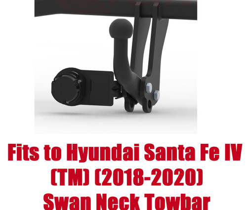 Swan neck tow bar for - swan,