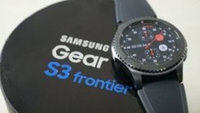 Samsung Gear S3 Frontier, Smartwatch, Pristine Condition, black