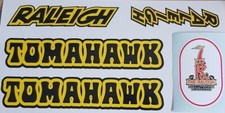 RALEIGH TOMAHAWK MK1 DECAL SET