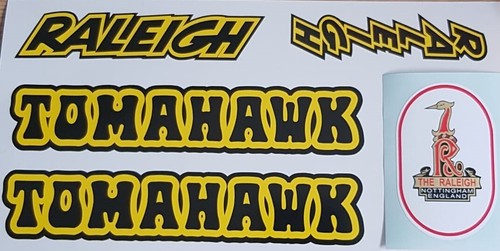 Raleigh tomahawk mk1 decal - tomahawk,