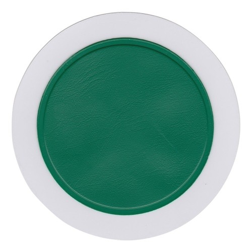 Forest green car - x, disc
