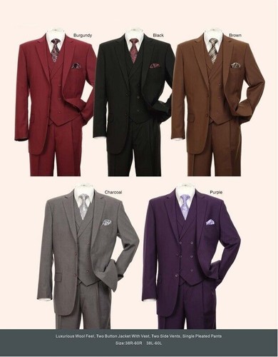 Men piece luxurious woo - men's,