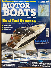 Sessa C32, Winchester 20, Ribeye 740 SX, Karnic 2265, Sealine F48 in MBM (09/12)