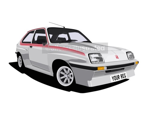 Vauxhall chevette hsr graphic - chevette,