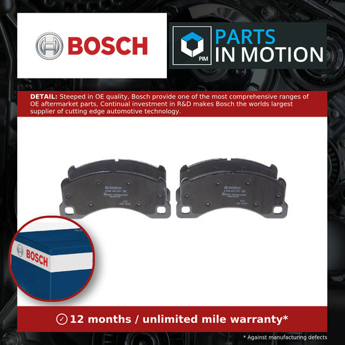 Brake pads set fits porsche - brake,
