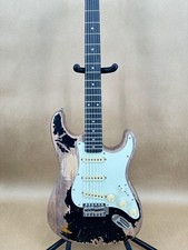 Custom John Mayer Black ST Style Electric Guitar SSS pickup