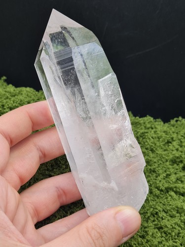Natural rough lemurian - lemurian, clear