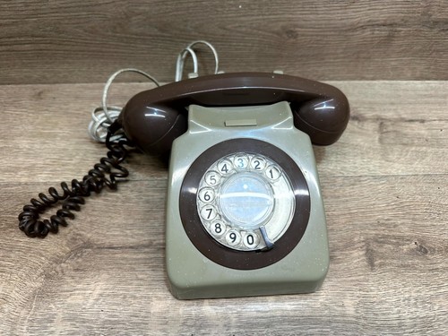 Vintage landline telephone - vintage,