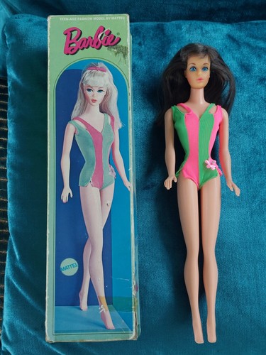 Vintage barbie midge brunette - vintage,