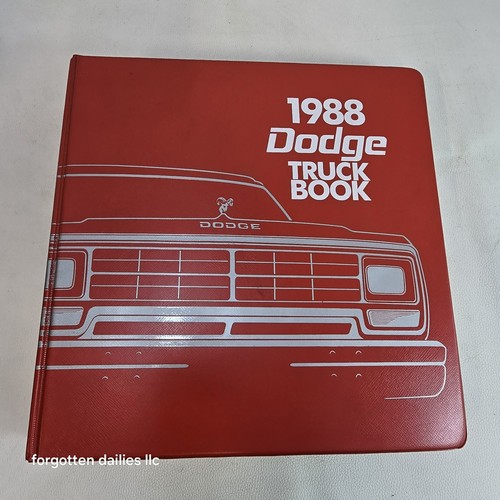 1988 dodge truck - dodge, data