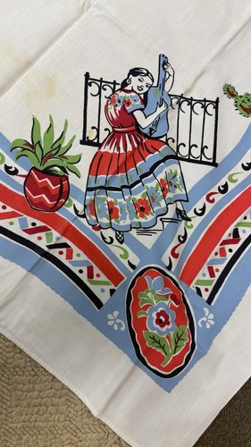Vintage 1950 spanish mexican - vintage,
