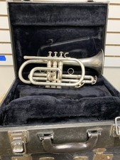 Silver Yamaha YCR 2330II Bb