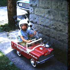 1970 126 Film Slide Boy Riding