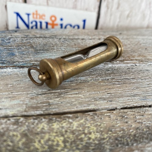 Antique finish brass - brass, hourglass