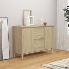 Sideboard Cupboard Storage Cabinet Buffet Highboard Engineered Wood vidaXL