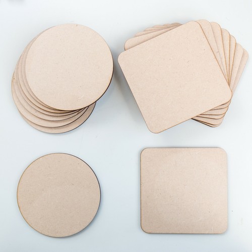 10x wooden mdf - mdf, blanks