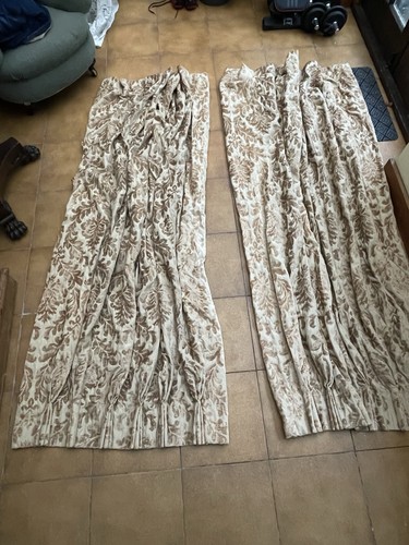 Pair thick lined gold - a,