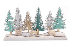 Reindeer Stag Wooden Winter