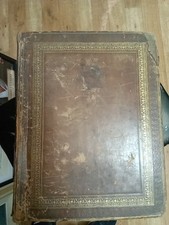Antique Holy Bible 1818 Tables Maps Plans UNITED CHURCH OF ENGLAND AND IRELAND