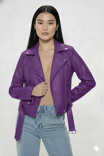 Casual leather motorcycle - leather,
