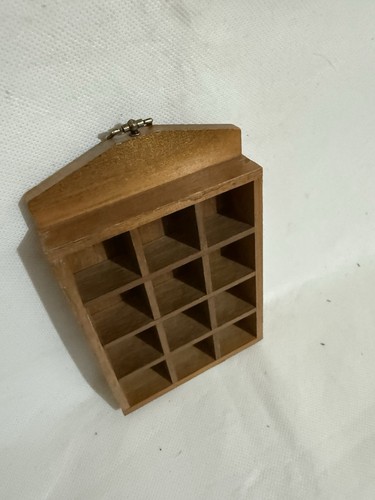 Thimble display case wooden - display,