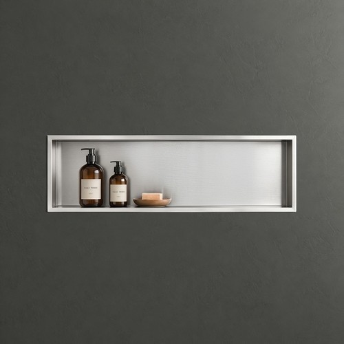 Shower niche stainless steel - shower,