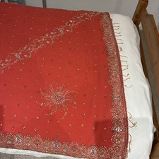 Embroidery Wedding Saree Women