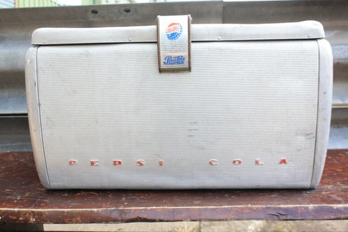 Vinatge silver 1950s pepsi - vinatge,