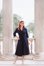 BNWT Bombshell by Katya Wildman Navy Grace dress - size 8