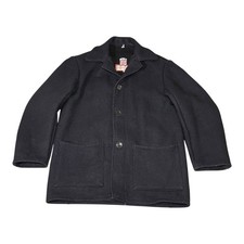 Vintage Arthur Miller Wool Pea Coat Mens M Medium 38 Navy Blue