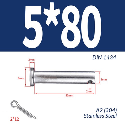 Clevis pin 304 stainless - pin,